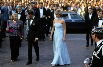 Diana, princess of Wales at the Cannes Film Festival in May 1987.