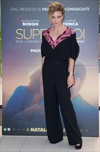 Rome, Italy. 16th Dec, 2021. Jasmine Trinca attends the photocall of the movie Supereroi at the internal garden of Hotel Visconti Le Meridien. Credit: SOPA Images Limited/Alamy Live News