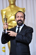 Best foreign film winning director Asghar Farhadi poses in the photo press room of the 84th Annual Academy Awards aka Oscars at Kodak Theatre in Los Angeles, USA, on 26 February 2012. Photo: Hubert Bo...