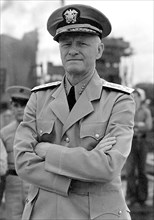 CHESTER NIMITZ ((1885-1966) United States Navy Admiral about 1944