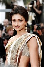CANNES, FRANCE - MAY 13: Actress Deepika Padukone attends the premiere of 'On Tour' during the 63rd Cannes Film Festival