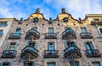 Casa Calvet by Antoni Gaudí, Barcelona, Catalonia Spain