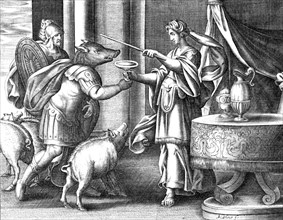 The Odyssey, Circe Changes Odysseus Crew to Swine