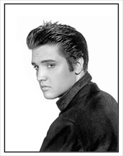 ELVIS PRESLEY '50's Vintage 1950's Hollywood film studio press promotional portrait still of Elvis Presley