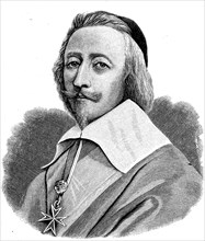 Armand-Jean du Plessis, 1er Duc de Richelieu, September 9, 1585 - December 4, 1642, Cardinal Richelieu for short, was a French aristocrat, church leader and statesman  /  Armand-Jean du Plessis, 1er D...