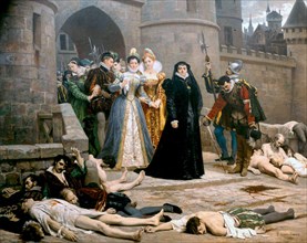 The St Bartholomew's Day massacre (Massacre de la Saint-Barthélemy) in 1572. In the religious war between the royalist Catholics and the Huguenots (French Calvinist Protestants. Over a period of sever...