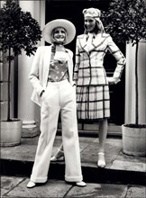 Mar. 07, 1972 - Christian Dior-London Spring Collection: The Christian Dior-London Spring Collection designed by Jorn Langberg,