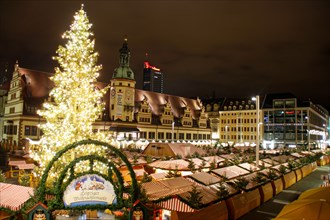 Visit the beautiful christmas market in Leipzig. The city is located at the east part of Germany