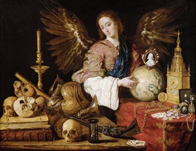 Antonio de Pereda, painting, Allegory of Vanity, 1632-1636
