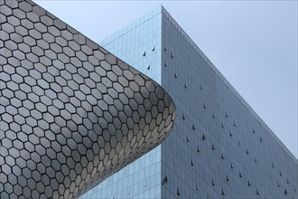 Famous Soumaya Museum in Mexico City, from Carlos Slim