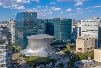 Soumaya Museum and the Jumex Museum in Mexico City, Mexico