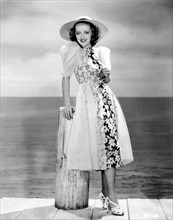 BETTE DAVIS Fashion Portrait publicity for THAT CERTAIN WOMAN 1937 director / writer EDMUND GOULDING Warner Bros.