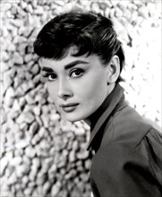 AUDREY HEPBURN film actress (1929 to 1993) here about 1955