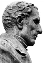 Louis Braille Bronze Bust by Etienne Leroux