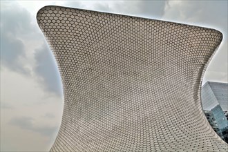 Soumaya Museum in Mexico City. The Museum is a private museum in Mexico City with free admission.