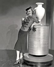 OLIVIA de HAVILLAND  US film actress about 1935