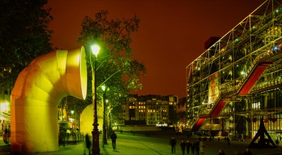The Centre of Georges Pompidou is one of the most famous museums of the modern art in the world.