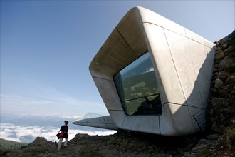 Zaha Hadid Architects Messner Mountain Museum Corones Italian alps Inexhibit