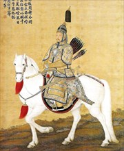 Armoured Kangxi Emperor