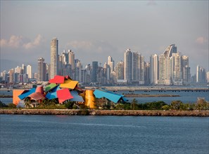 Unusual And Colourful Building Of The Biomuseo Designed By Frank Gehry On The Amador Causeway, Displaying The Bio Diversity Of The Republic of Panama