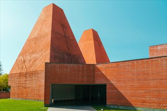 CASCAIS, PORTUGAL - AUGUST 26, 2017: Casa das Historias (House of Stories) Paula Rego Museum Is Designed By Architect Eduardo Souto de Moura