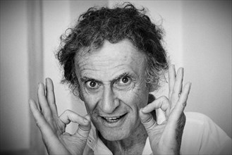 Marcel Marceau, French mime artist , 1923 - 2003. Photographed in London 1988.