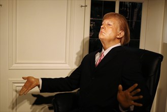 Donald Trump wax figure on display at the Hollywood Wax Museum in Branson, Missouri.