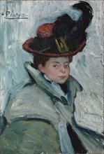 Picasso, "Femme portant une cape"