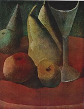 Pablo Picasso; Verre et fruits (1908), Glass and fruits, Glas und Früchte, Kieliszek i owoce, Szklo i owoce, vidrio y frutas, ???·???, ?????