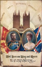 Postcard commemorating the Coronation of King George V and Queen Mary, 22nd June, 1911