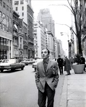 CHARLES AZNAVOUR  French singer in New York in 1973