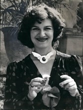 Sep. 09, 1971 - Paloma Picasso (22): The great painter's last child, her mother is the former common-law wife of Picasso's Francoise Gilot. Paloma lives with the Spanish sculptor of composit sculpture...