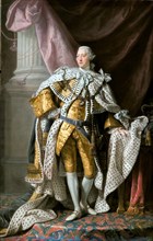 George III in Coronation Robes. George III King of United Kingdom of Great Britain and Ireland. George William Frederick 1738 ÔÇô 1820)