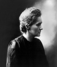 Marie Curie. Photograph of the Nobel prize winning scientist, Marie Sklodowska Curie. Date of photo unknown.