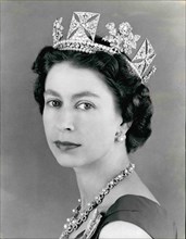 File Photo. 21st Apr, 2017. Britain's QUEEN ELIZABETH, the world's oldest and longest-reigning monarch, celebrates her 91st birthday. Pictured: Oct. 10, 1957 - H.M. Queen Elizabeth II; Her Majesty's j...