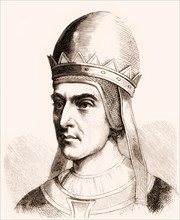 Gregory VII, c. 1015 – 1085, born Hildebrand of Sovana, was Pope from 22 April 1073 to his death in 1085