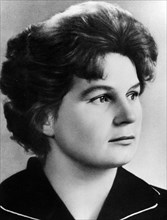 Photograph of Valentina Tereshkova (1937-) the first woman to have flown to space. Dated 20th Century