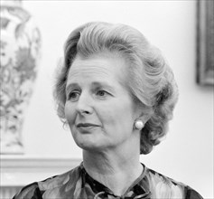 Margaret Thatcher (1925-2013). Portrait of the British Prime Minister whilst at the White House in September 1977, photo by Marion S Trikosko.