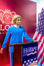 Wax statue of Hillary Clinton at the Krakow Wax Museum - Cracow, Poland.