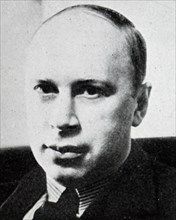 Photographic portrait of Sergei Prokofiev (1891-1953) a Soviet composer, pianist and conductor. Dated 20th century