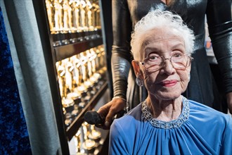 Katherine Johnson backstage during The 89th Oscars® at the Dolby® Theatre in Hollywood, CA on Sunday, February 26, 2017.  File Reference # 33242_588THA  For Editorial Use Only -  All Rights Reserved