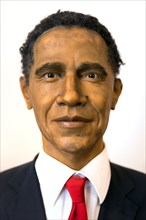 ROME - Interpretation of former US president Barack Obama at the museo delle  cere, the wax museum