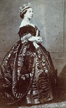 Queen Victoria, portrait photograph by Charles Clifford, 1861