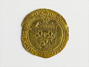 Golden Ecu to the crown of Louis XI 1475 Anonyme. Ecu d'or à la couronne de Louis XI, 1475. Or. 1475. Paris, musée Carnavalet.
