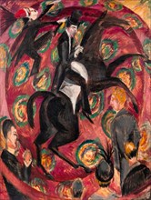 Circus Rider, painting by Ernst Ludwig Kirchner, 1914
