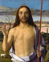 Christ Blessing, 1500, Painting by Giovanni Bellini