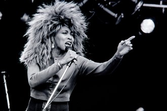 Tina Turner in concert  the Goffert park in Nijmegen Holland. 1987- vvbvanbree fotografie