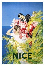 Nice by Leonetto Cappiello (1875-1942). Poster published in 1927 in France.