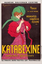 Katabexine by Leonetto Cappiello (1875-1942). Poster published in 1903 in France.