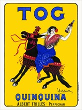 Tog. Quinquina. Albert Trilles-Perpignan by  Leonetto Cappiello (1875-1942). Poster published in 1905 in France.